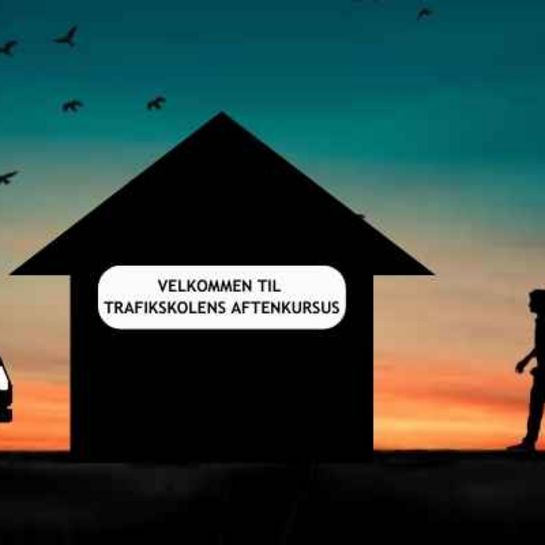 AMU kursus om aftenen ved Trafikskolen